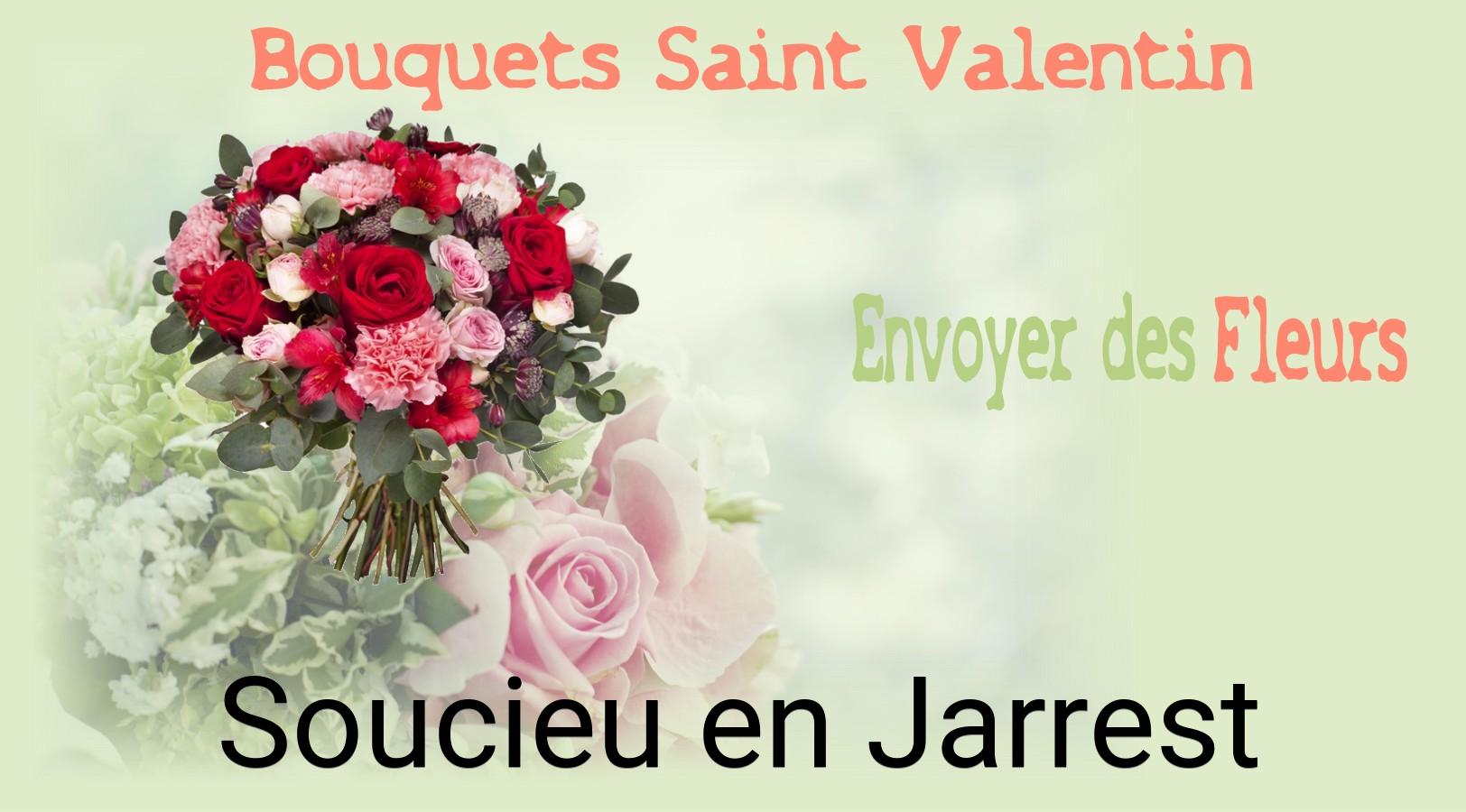 Roses de Saint-Valentin livrées à Soucieu-en-Jarrest